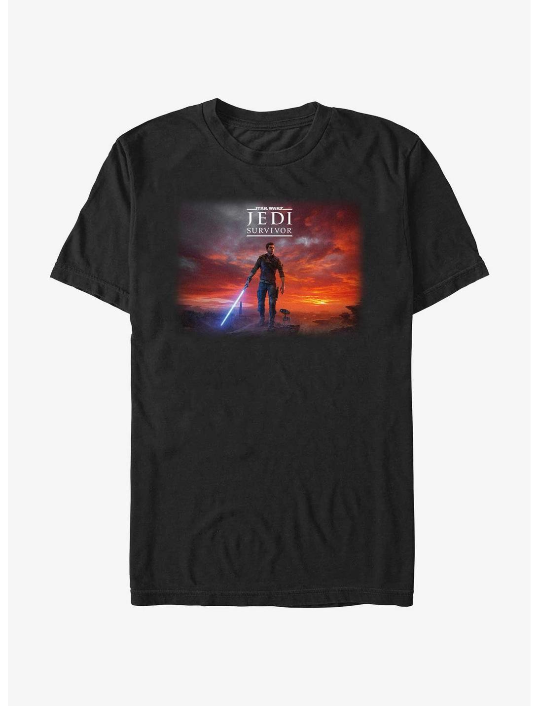 Star Wars Jedi: Survivor Cal Kestis Poster T-Shirt