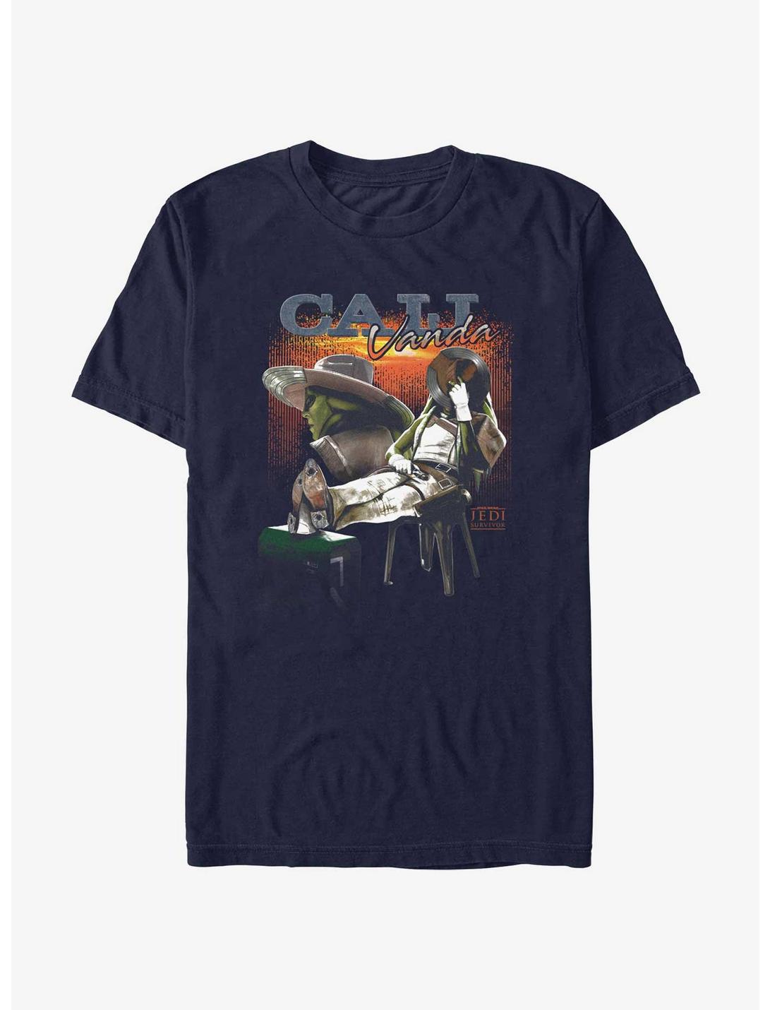Star Wars Jedi: Survivor Caij Vanda Bounty Poster T-Shirt