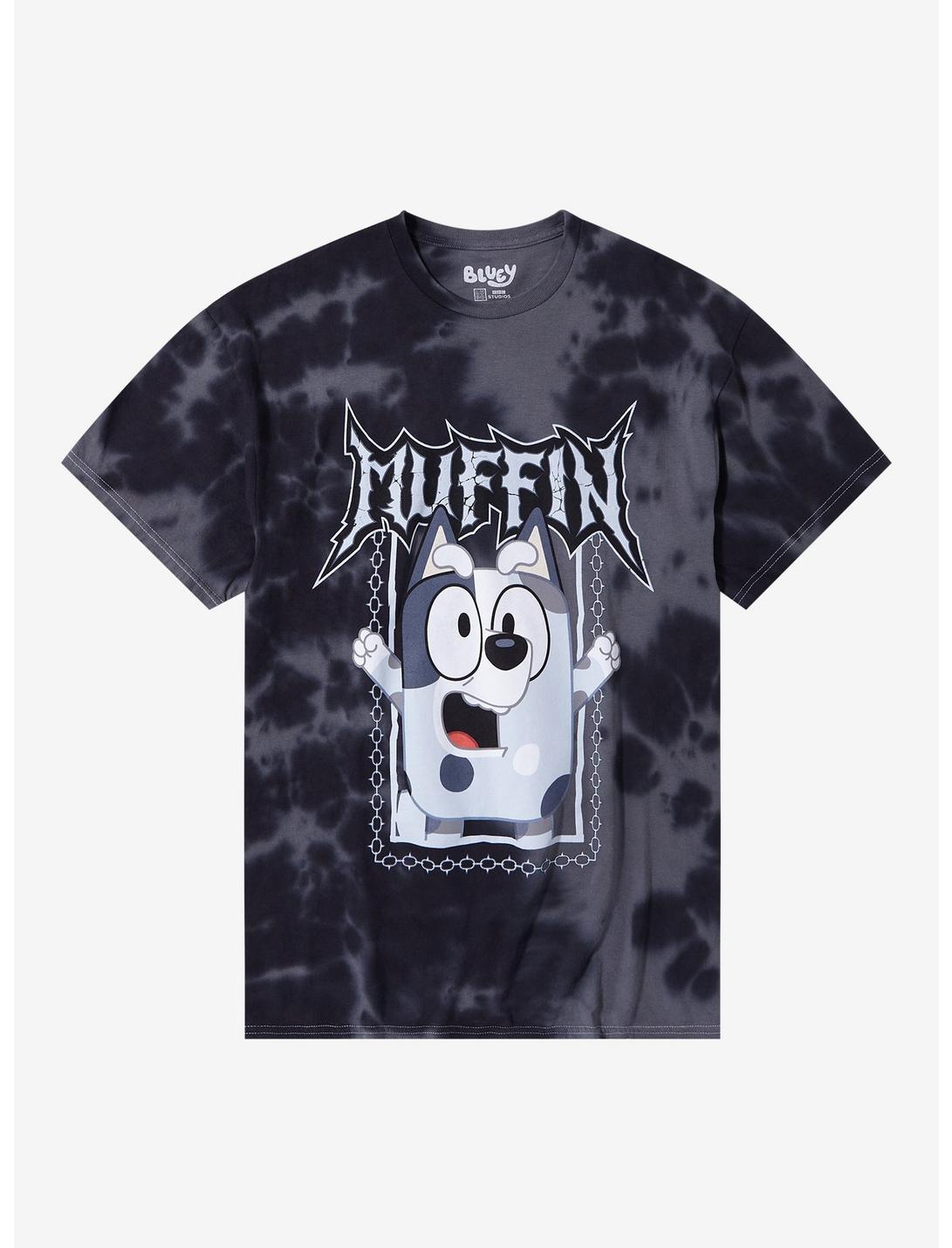 Bluey Muffin Metal Tie-Dye T-Shirt