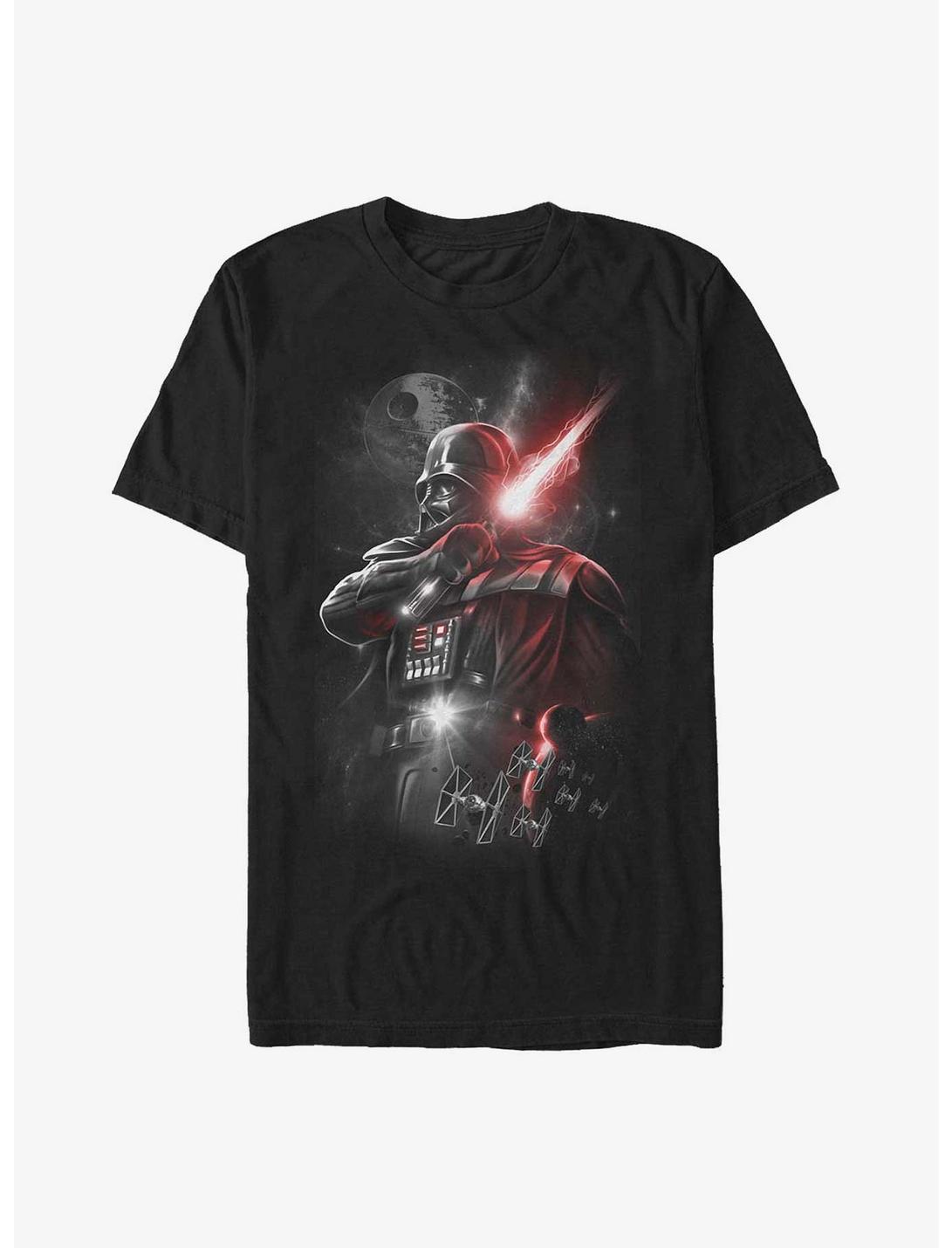T-shirt épais Star Wars Dark Vador Seigneur Noir
