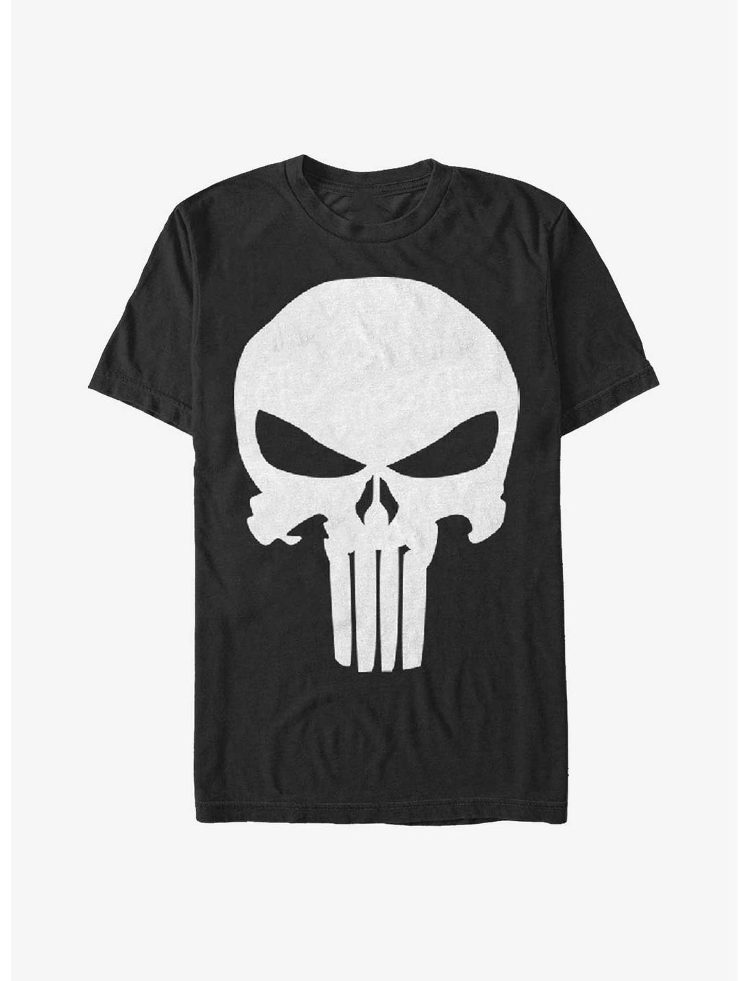 Marvel Punisher Classic Skull Symbol Heavyweight T-Shirt