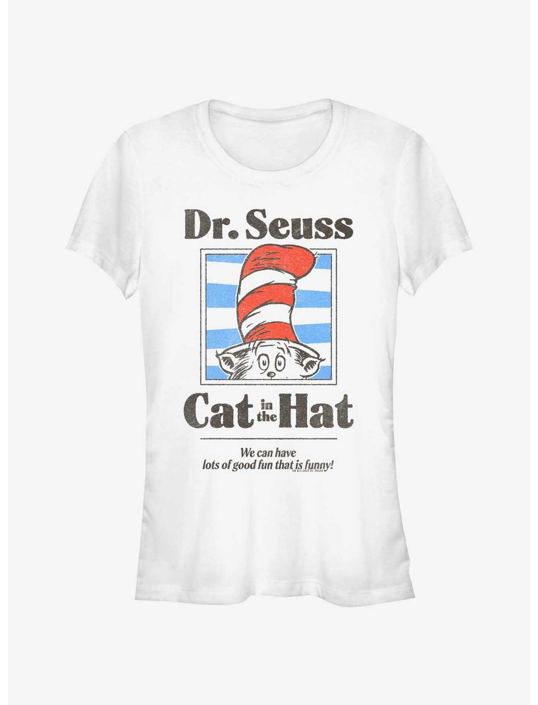 Dr. Seuss The Cat In The Hat Fun That Is Funny Girls T- Shirt