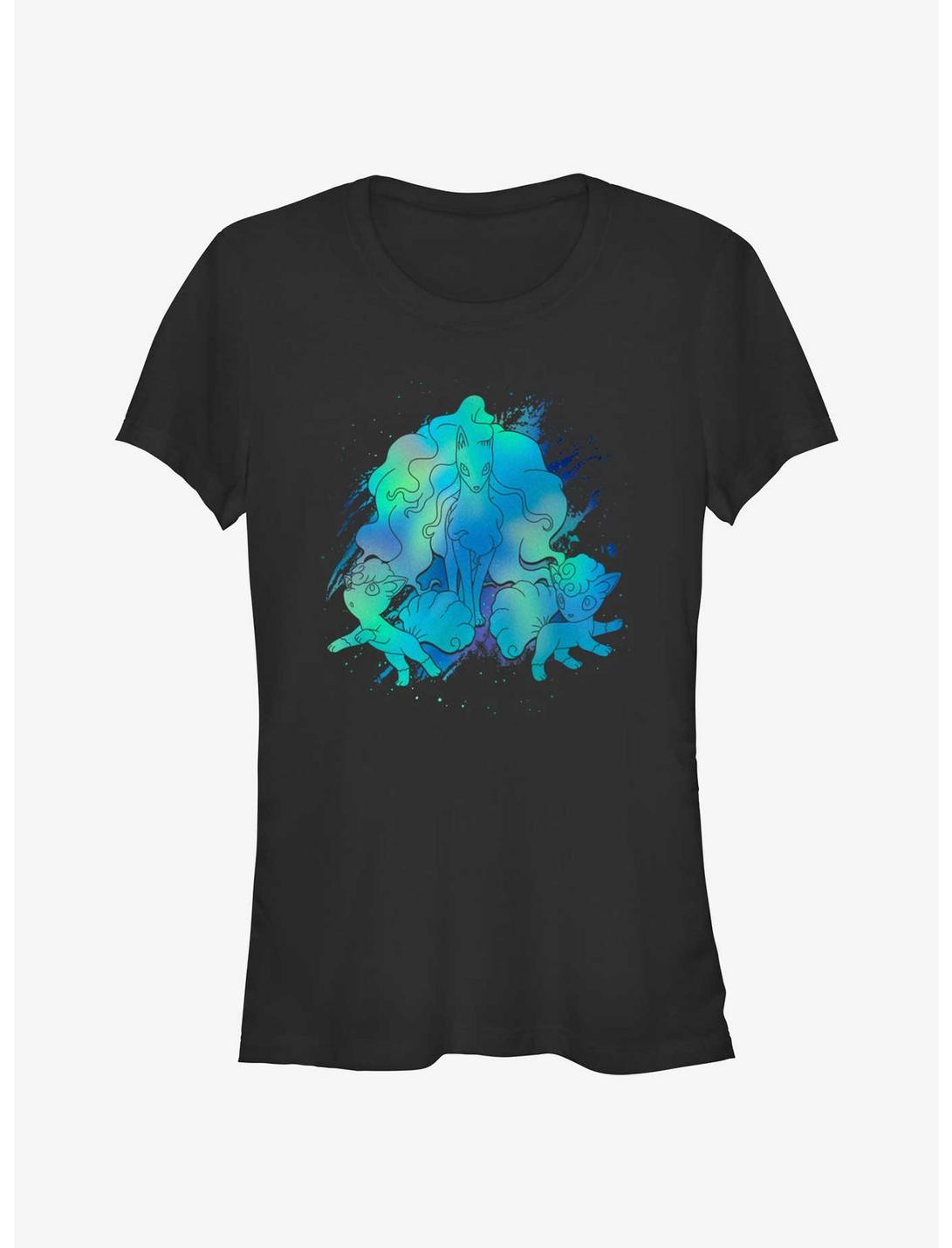 T-shirt Fille Pokémon Lumières du Nord d'Alola