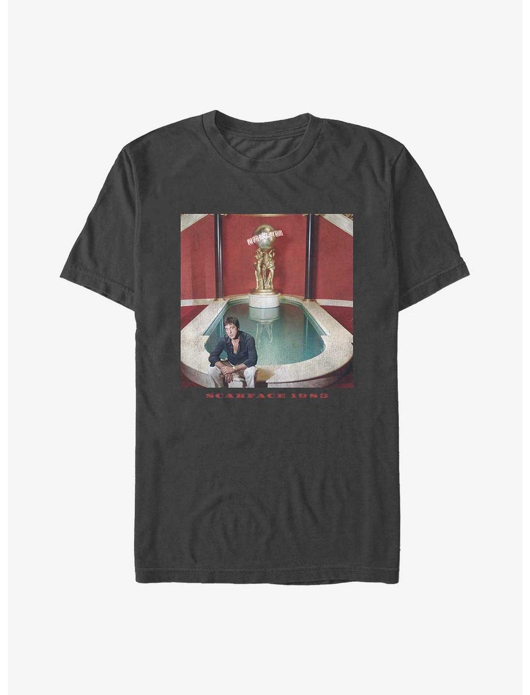 Scarface 1983 Fountain Poster Big & Tall T-Shirt