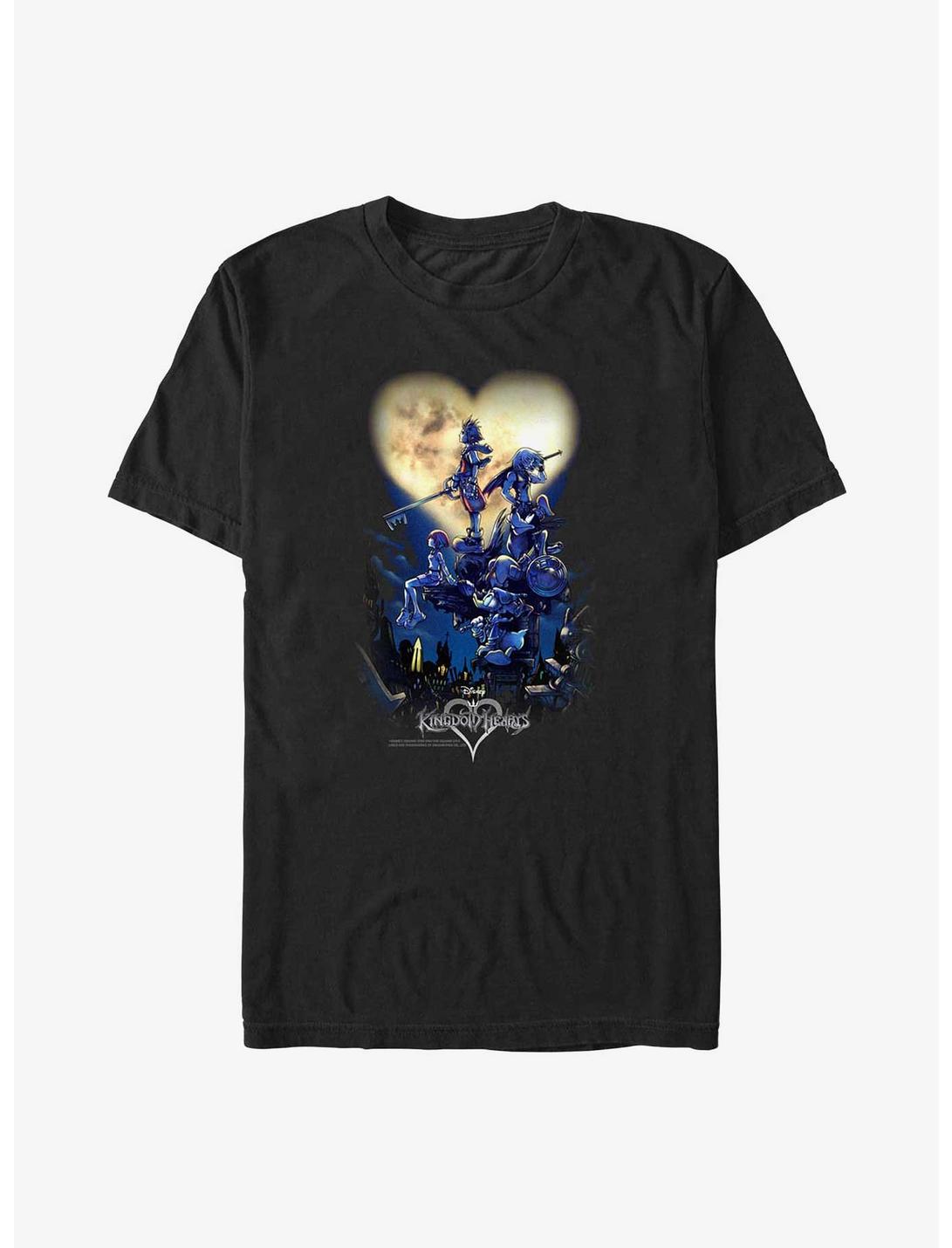 T-shirt grande taille homme Disney Kingdom Hearts avec logo