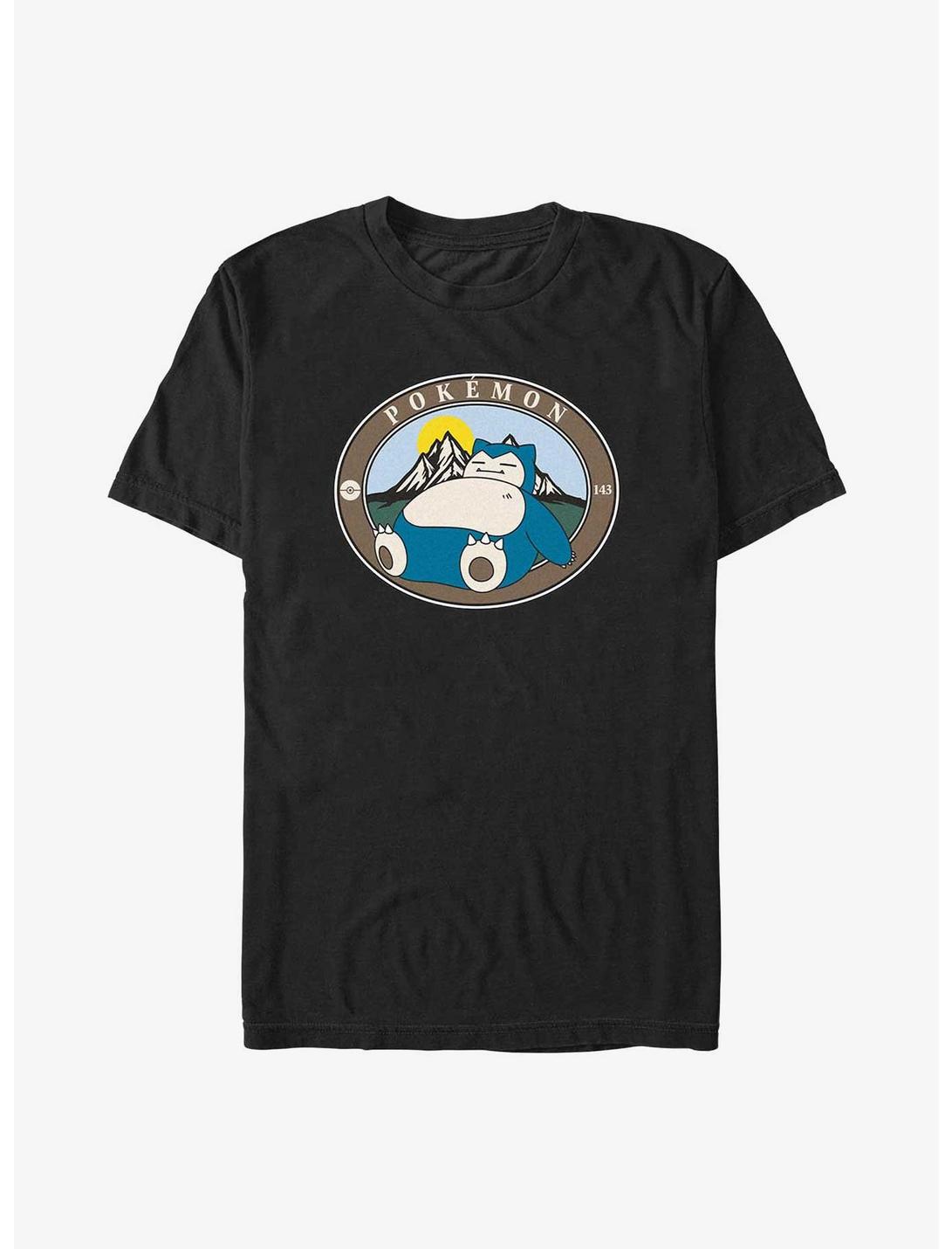 Pokemon Sleepy Snorlax Big & Tall T-Shirt