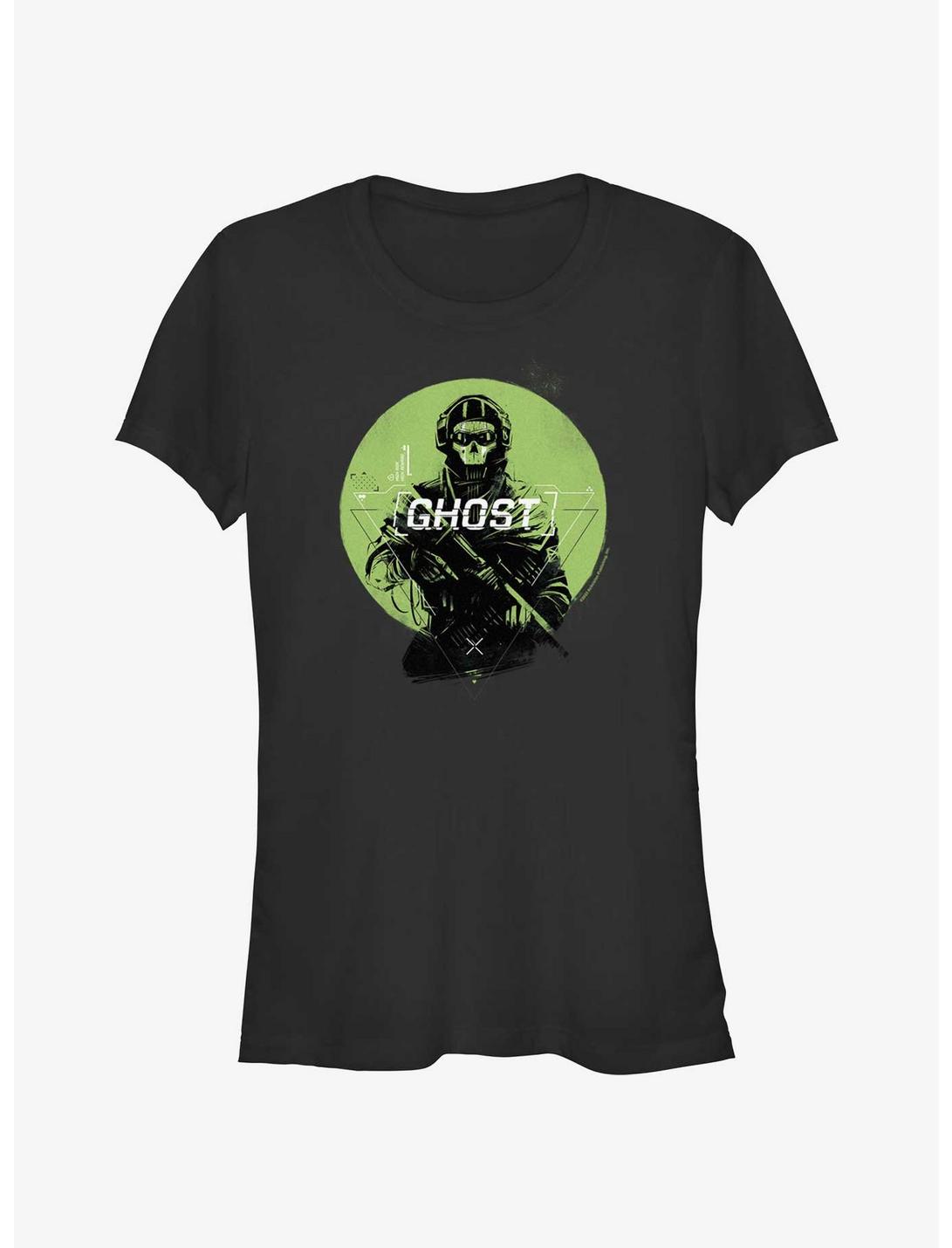 T-shirt Fille Green Ghost Call of Duty