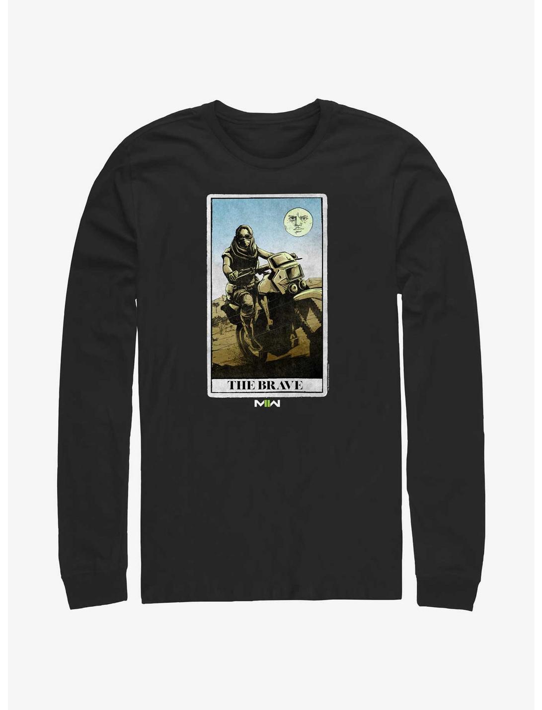 T-shirt manches longues Call of Duty The Brave Card