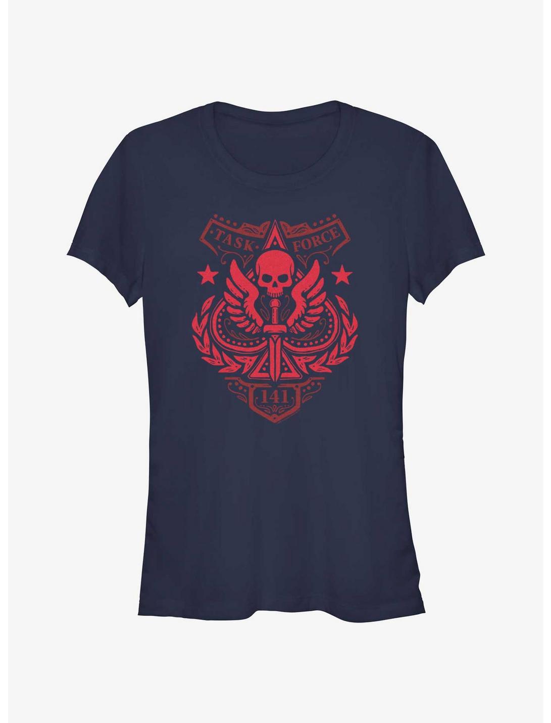 Call of Duty Task Force 141 Badge Girls T-Shirt
