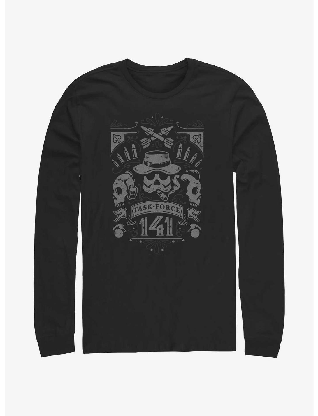 Call of Duty Task Force 141 Skulls Long-Sleeve T-Shirt