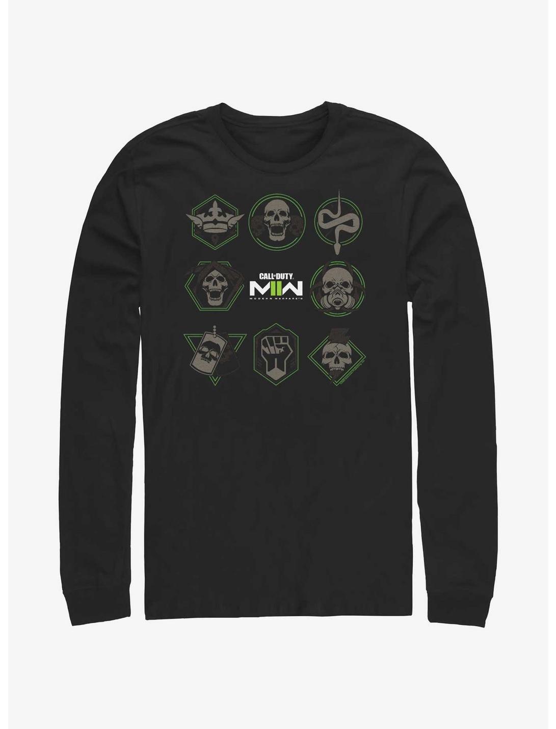 T-shirt à manches longues Call of Duty Perks Icon Box