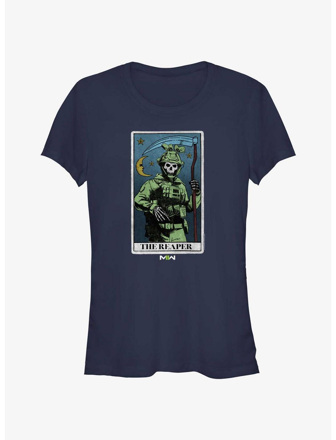 Call of Duty The Reaper Card Girls T-Shirt