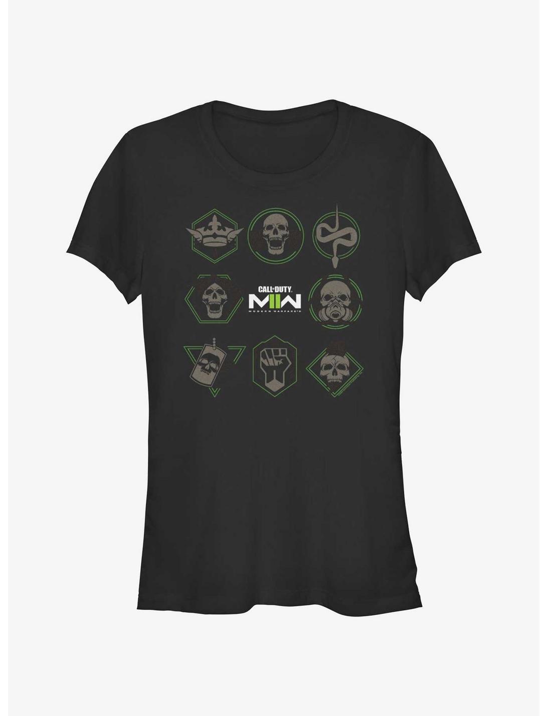 Call of Duty Perks Icon Box Girls T-Shirt