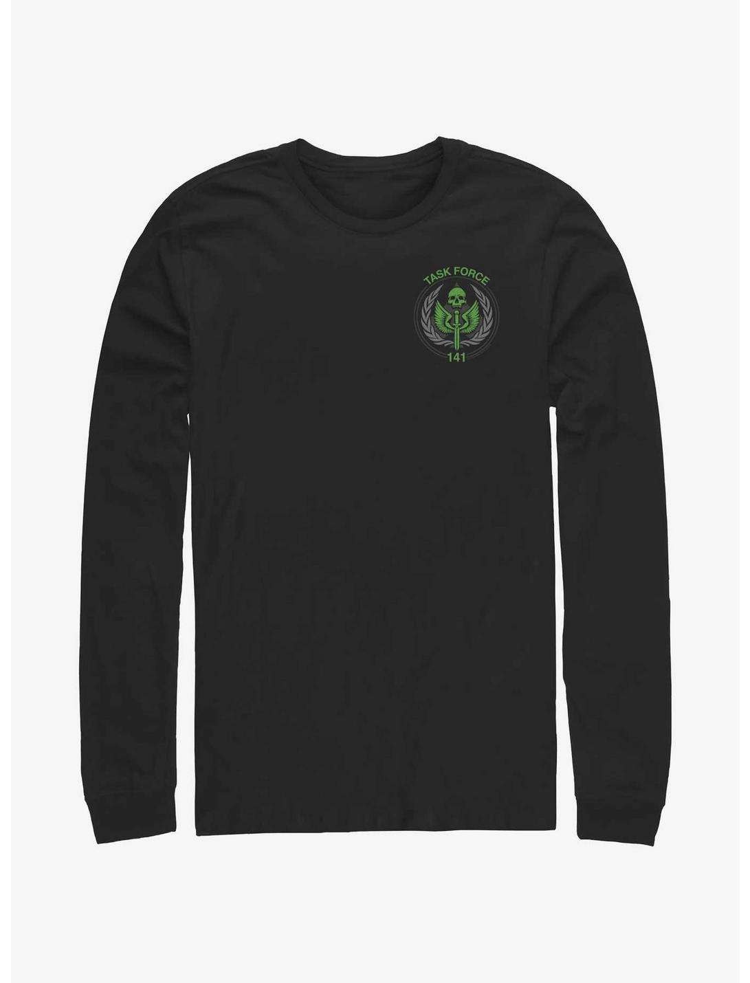 Call of Duty Task Force 141 Patch Long-Sleeve T-Shirt