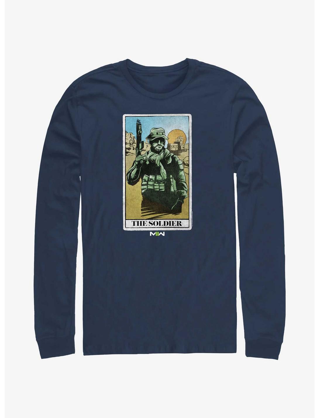 Call of Duty The Soldier Card Long-Sleeve T-Shirt