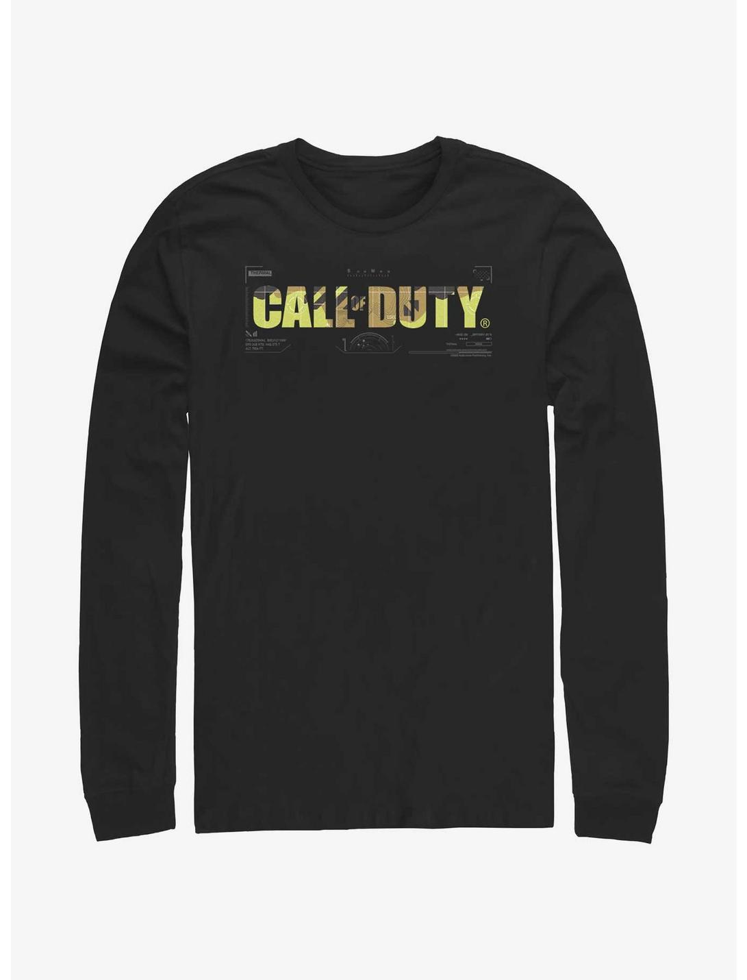 Call of Duty Tactical Camo Logo Long-Sleeve T-Shirt