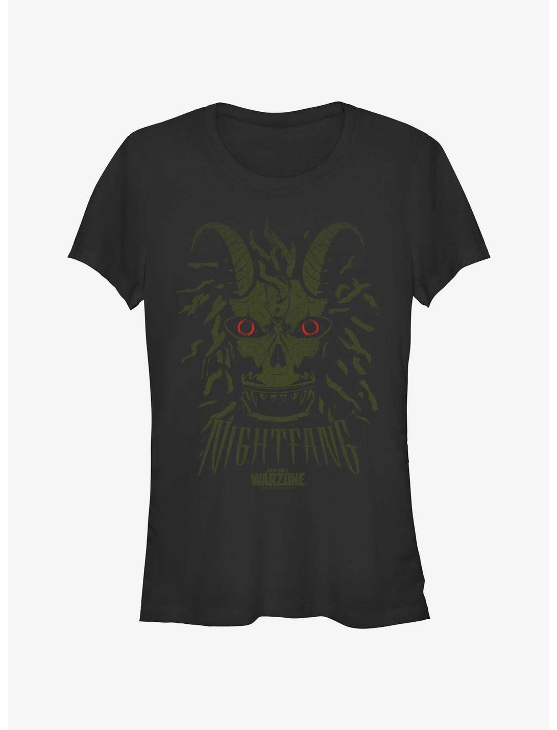 Call of Duty: Warzone Night Fang Green Mask Girls T-Shirt