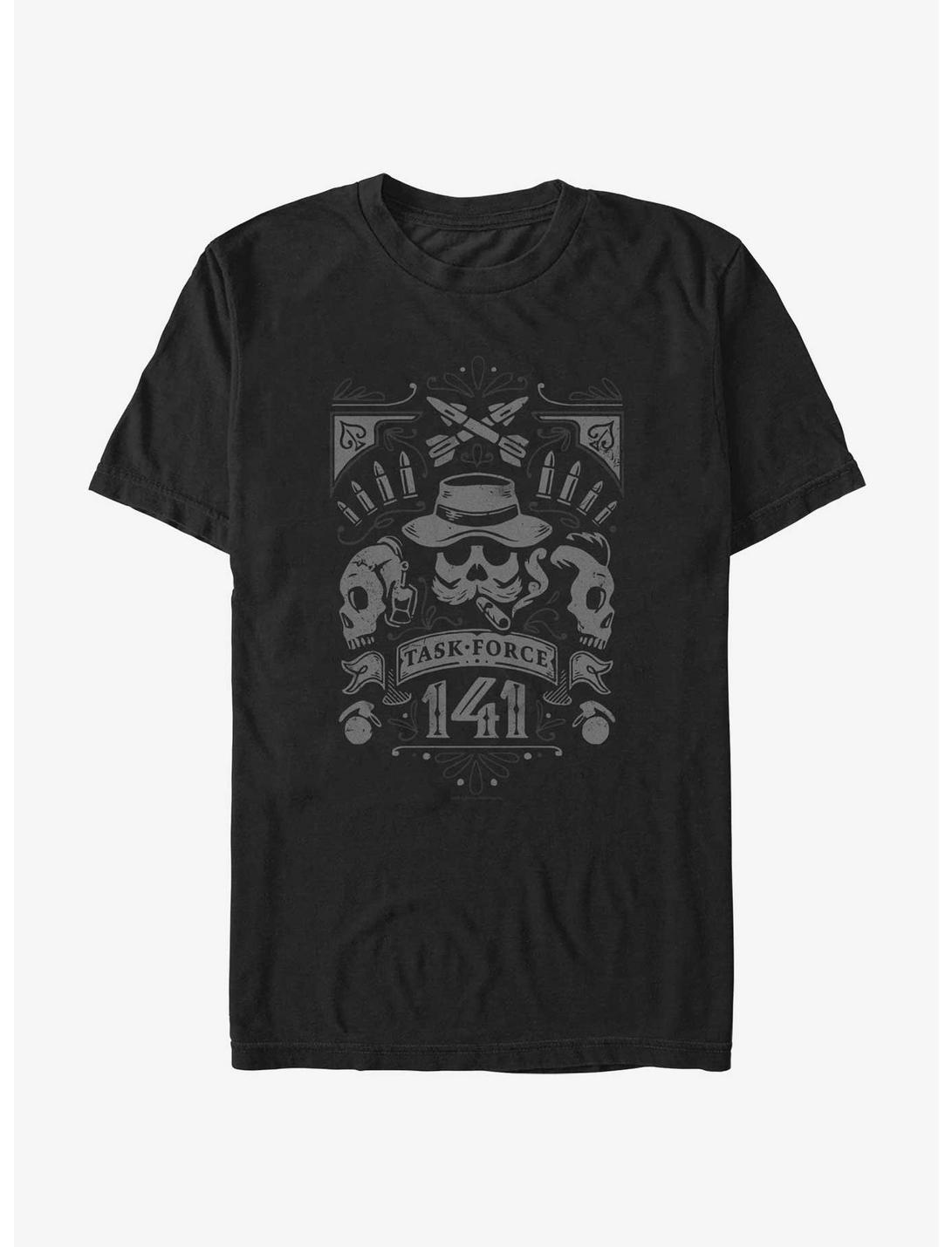 T-shirt Crânes Call of Duty Task Force 141