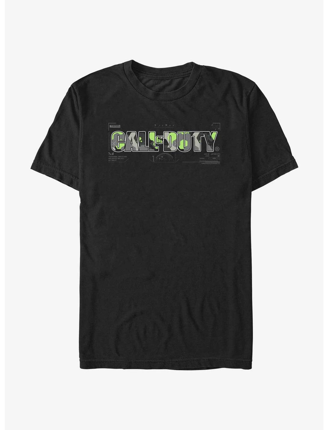 T-shirt logo camouflage Call of Duty