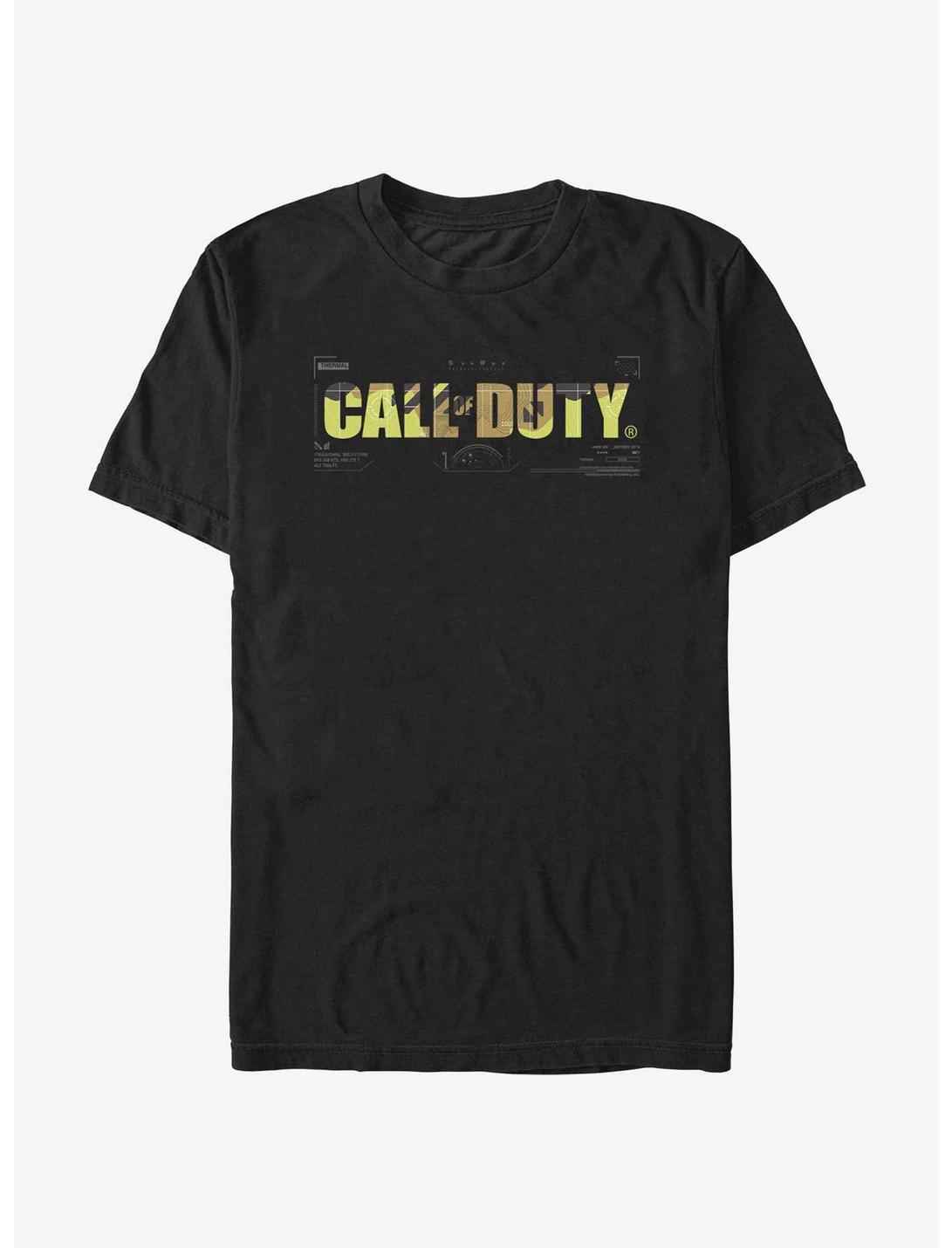 T-shirt Call of Duty Logo Camouflage Tactique