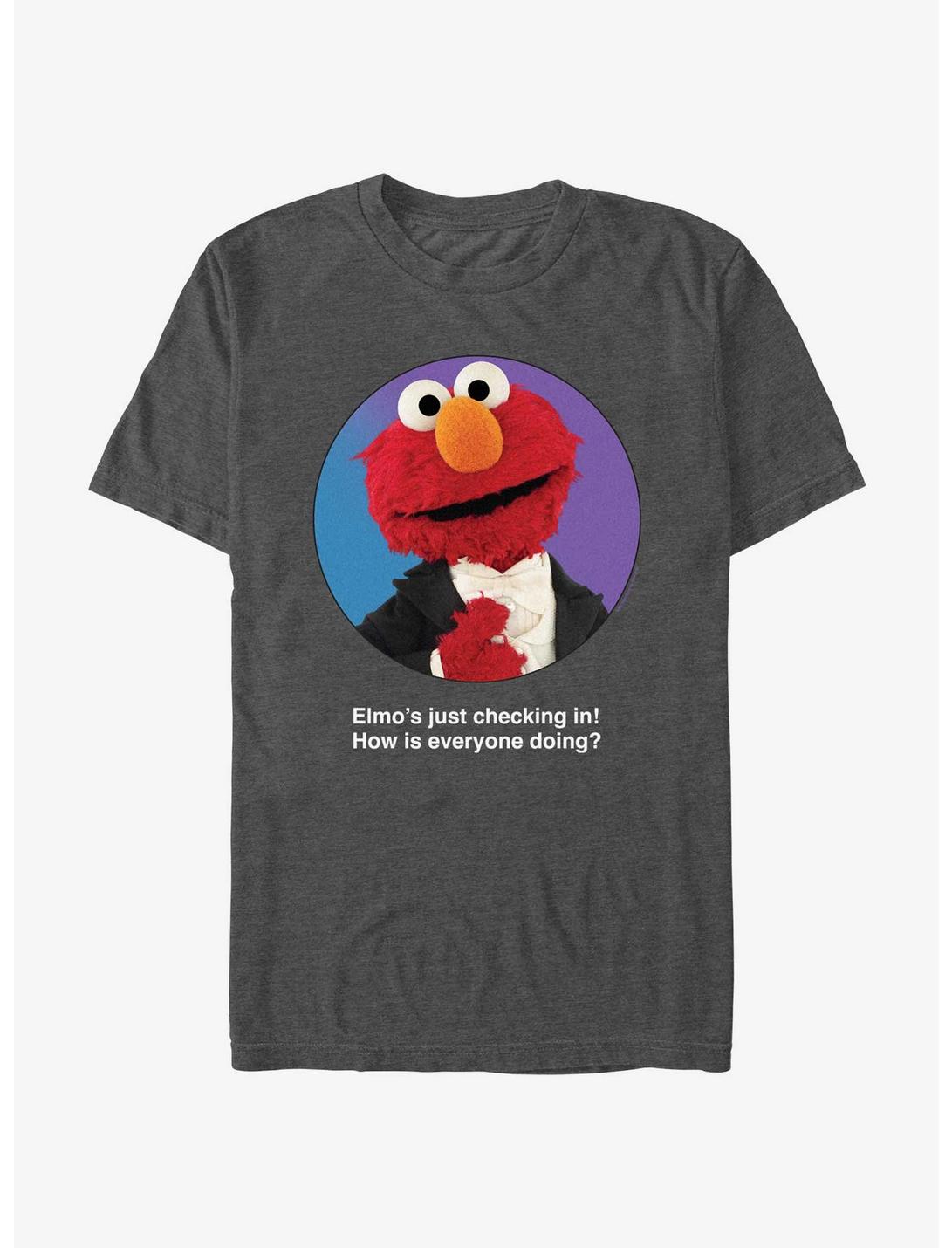 Sesame Street Elmo Tuxedo Checking In T-Shirt
