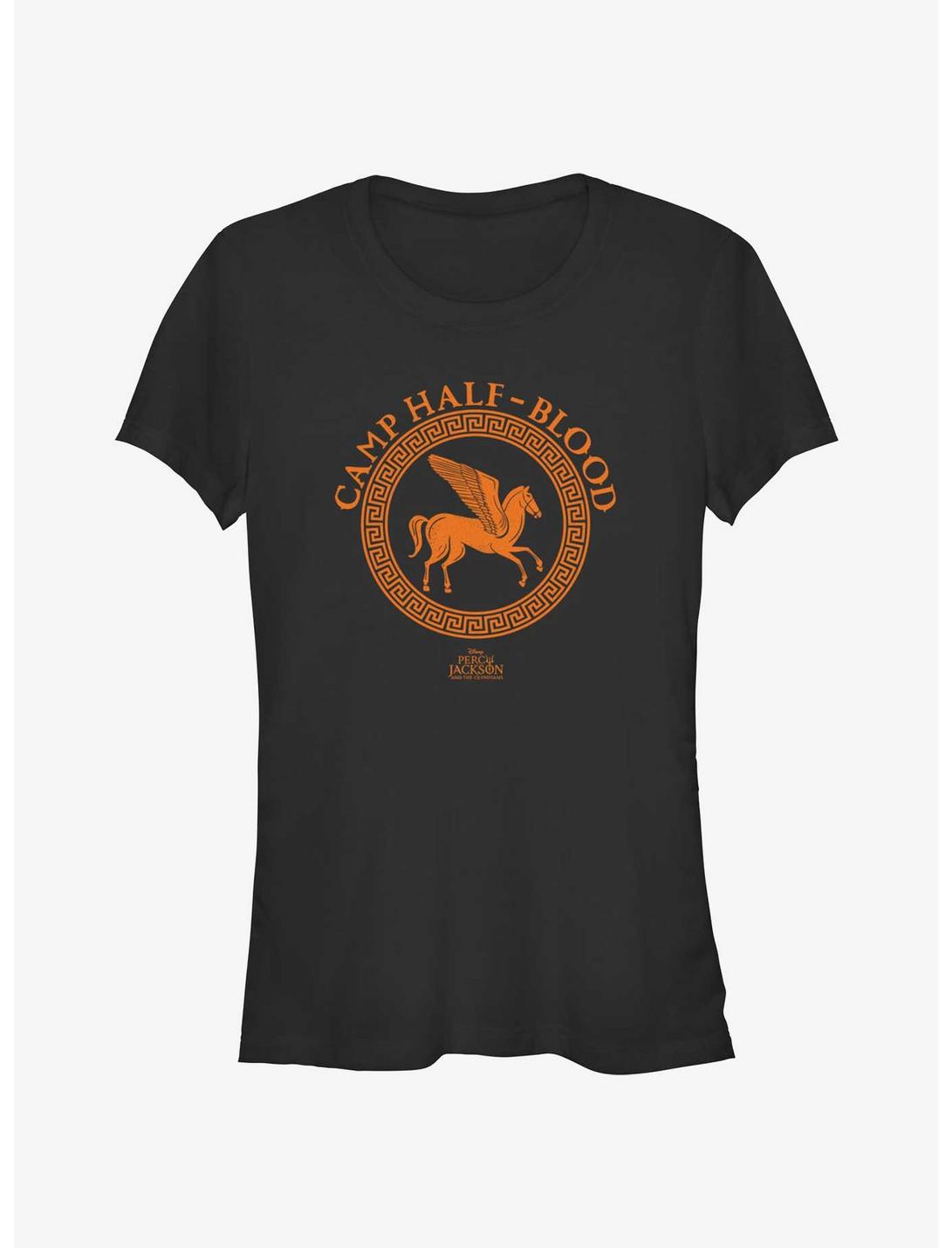 Disney Percy Jackson And The Olympians Camp Half Blood Icon Logo Girls T-Shirt