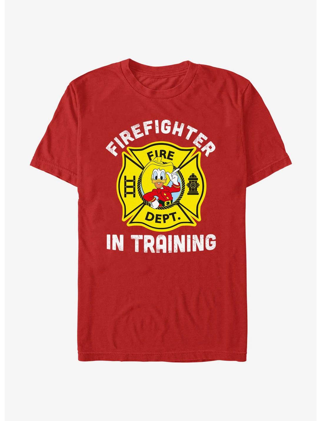 Disney Donald Duck Firefighter In Training T-Shirt