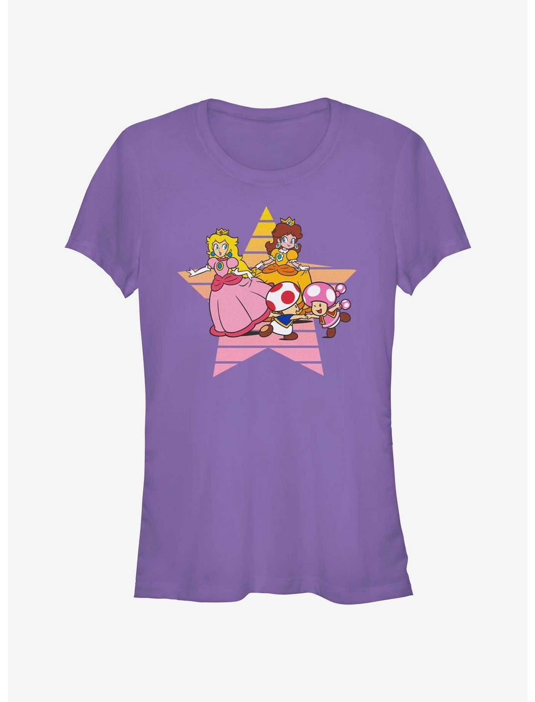 Nintendo Princess Peach & Daisy Star Girls T-Shirt