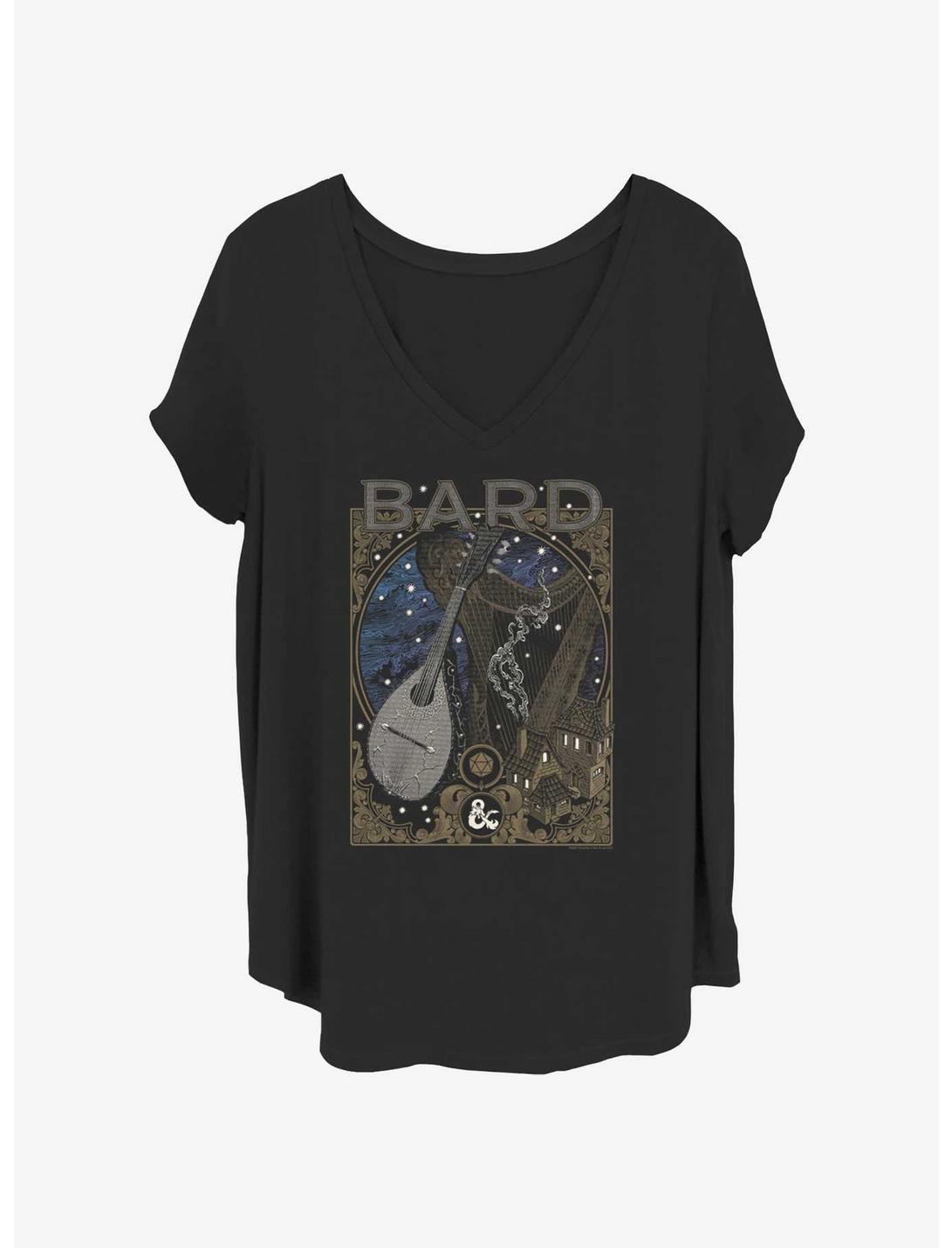 T-shirt Dungeons & Dragons Bard Girls Grande Taille