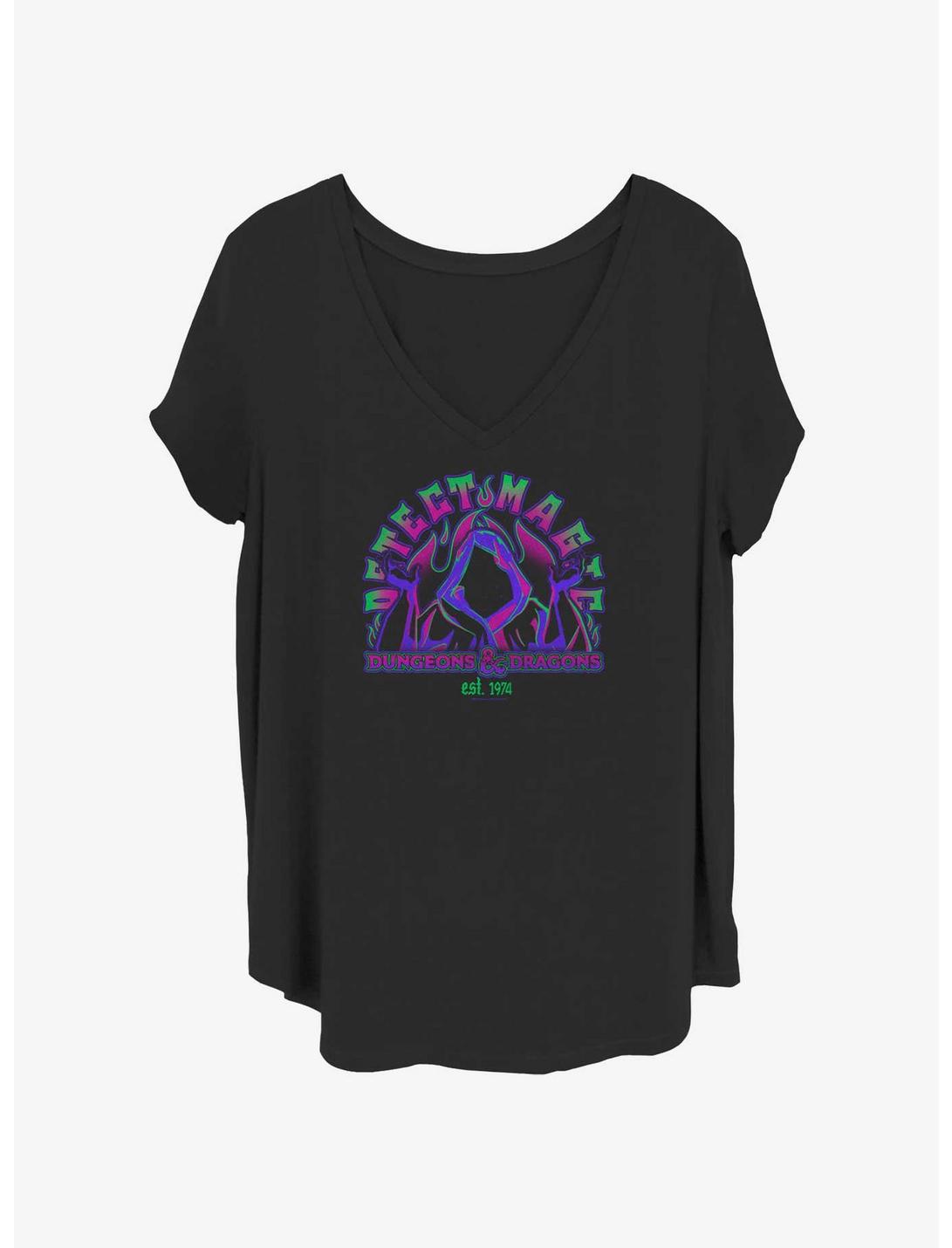 Dungeons & Dragons Detecting That Magic Girls T-Shirt Plus Size