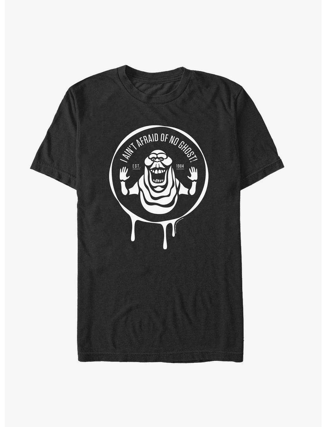 Ghostbusters 1984 Ain't Afraid Of No Ghost Badge T-Shirt