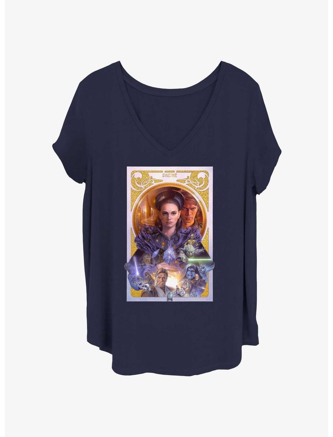 Star Wars Padme Poster Girls T-Shirt Plus Size