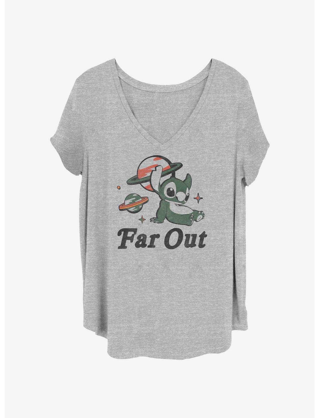 Disney Lilo & Stitch Far Out Alien Girls T-Shirt Plus Size