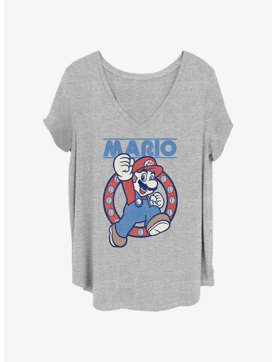 Nintendo Mario Classic Coin Girls T-Shirt Plus Size