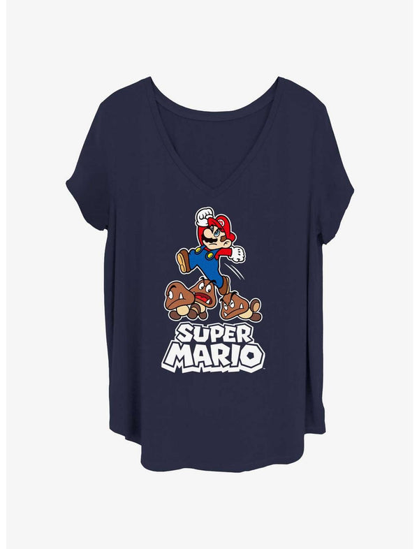 Nintendo Goomba Problems Girls T-Shirt Plus Size