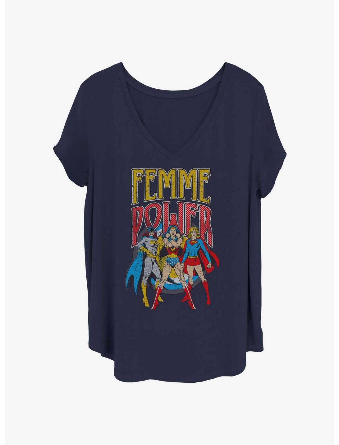 DC Femme Power Trio Girls T-Shirt Plus Size