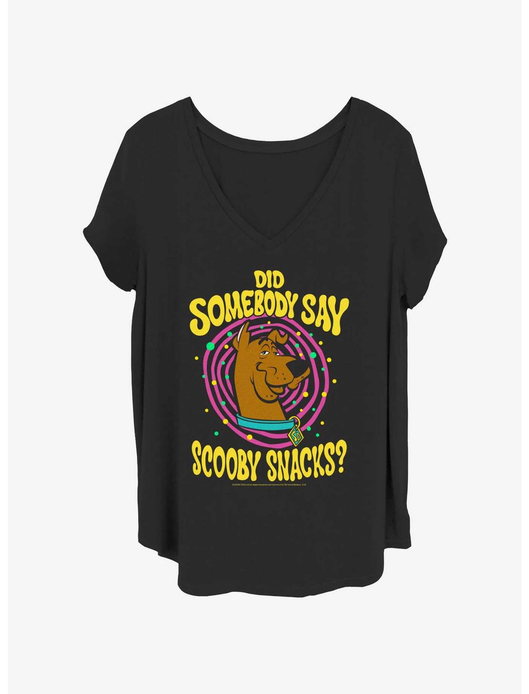 Scooby-Doo Did Somebody Say Scooby Snacks Girls T-Shirt Plus Size