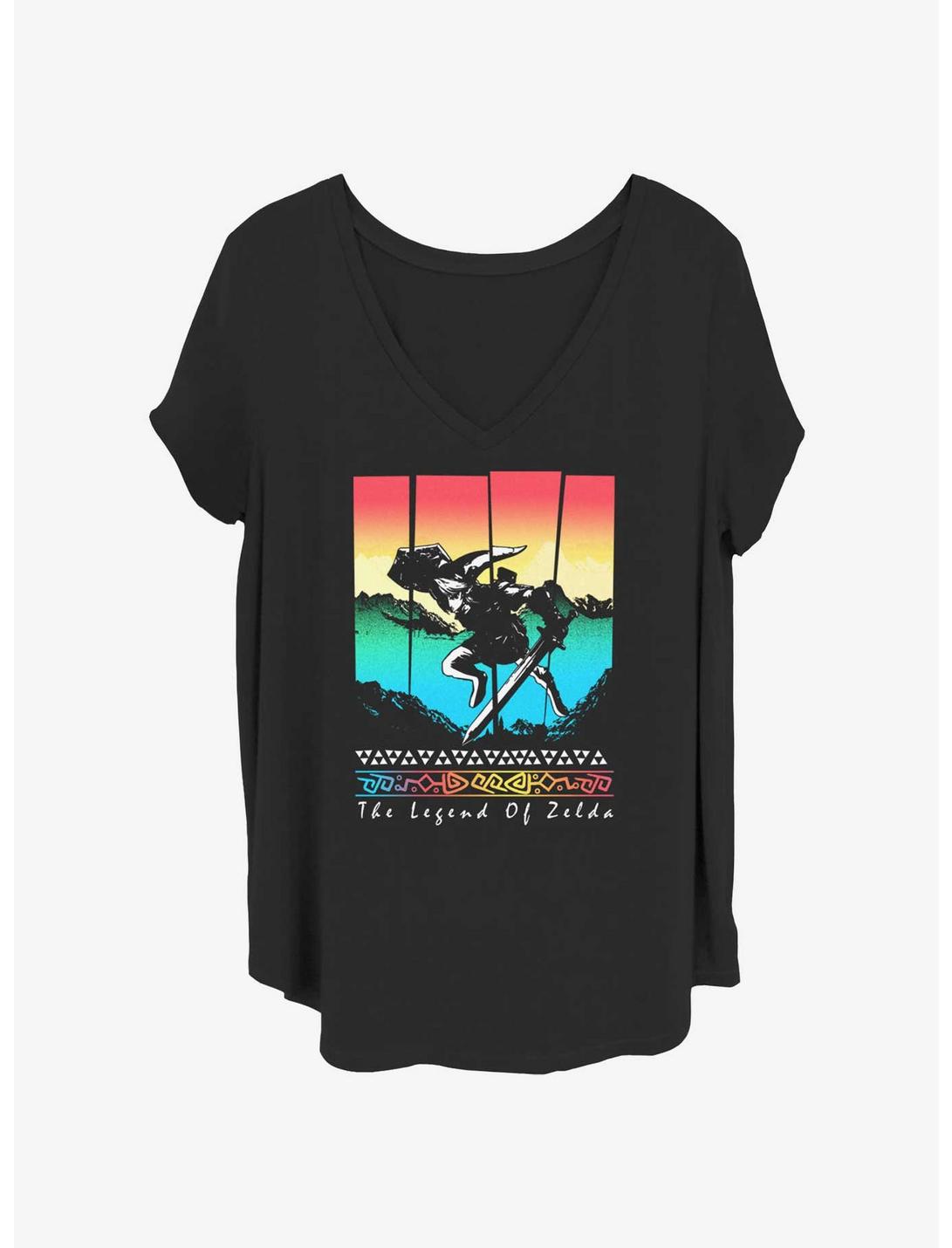 T-shirt grande taille Nintendo Hyrulin It Girls