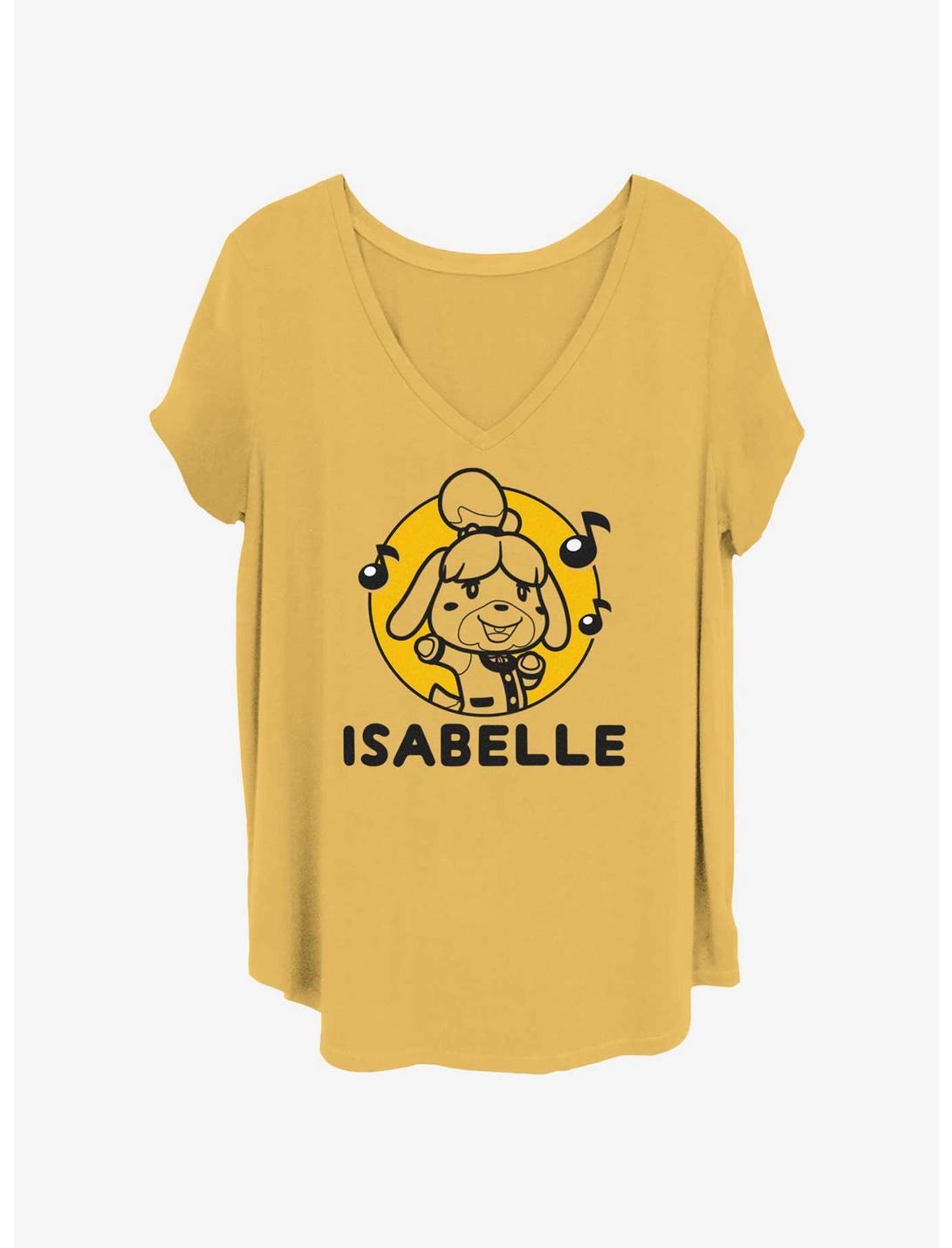 Nintendo Isabelle Singing Girls T-Shirt Plus Size