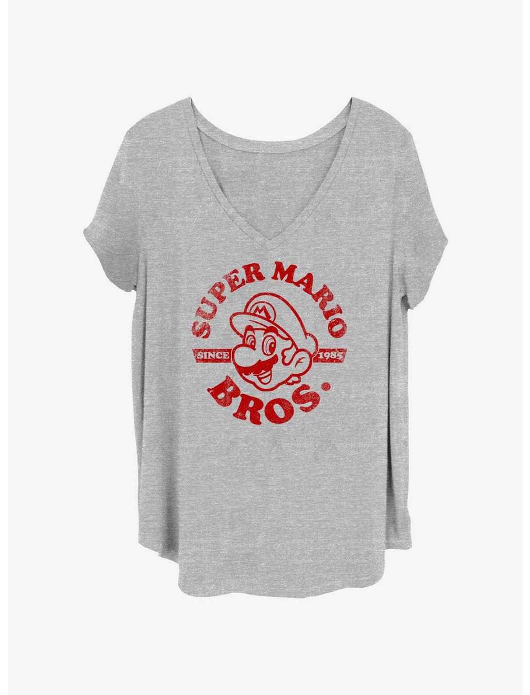 Nintendo Jump Man Mario Girls T-Shirt Plus Size
