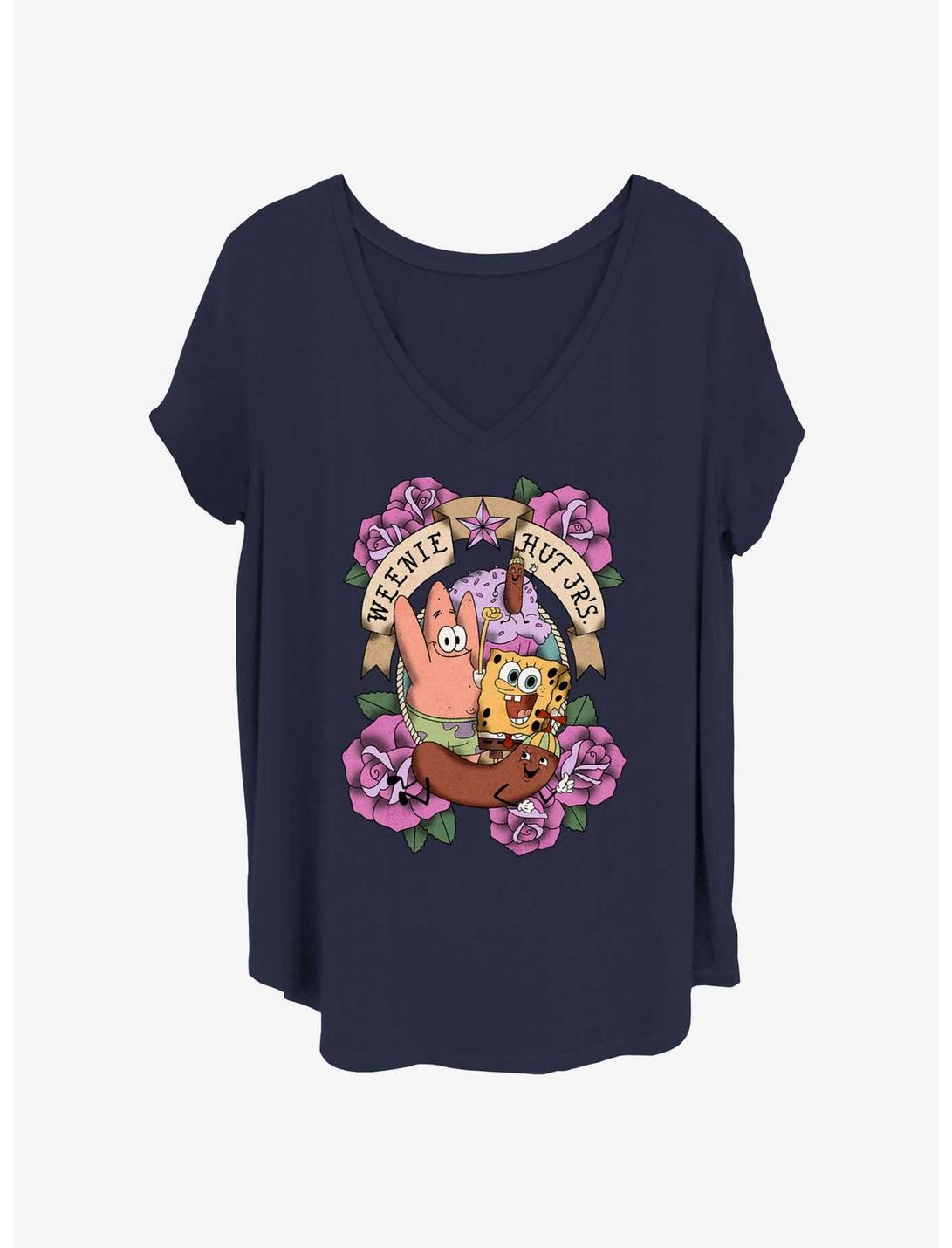 SpongeBob SquarePants Weenie Hut Sailor Girls T-Shirt Plus Size