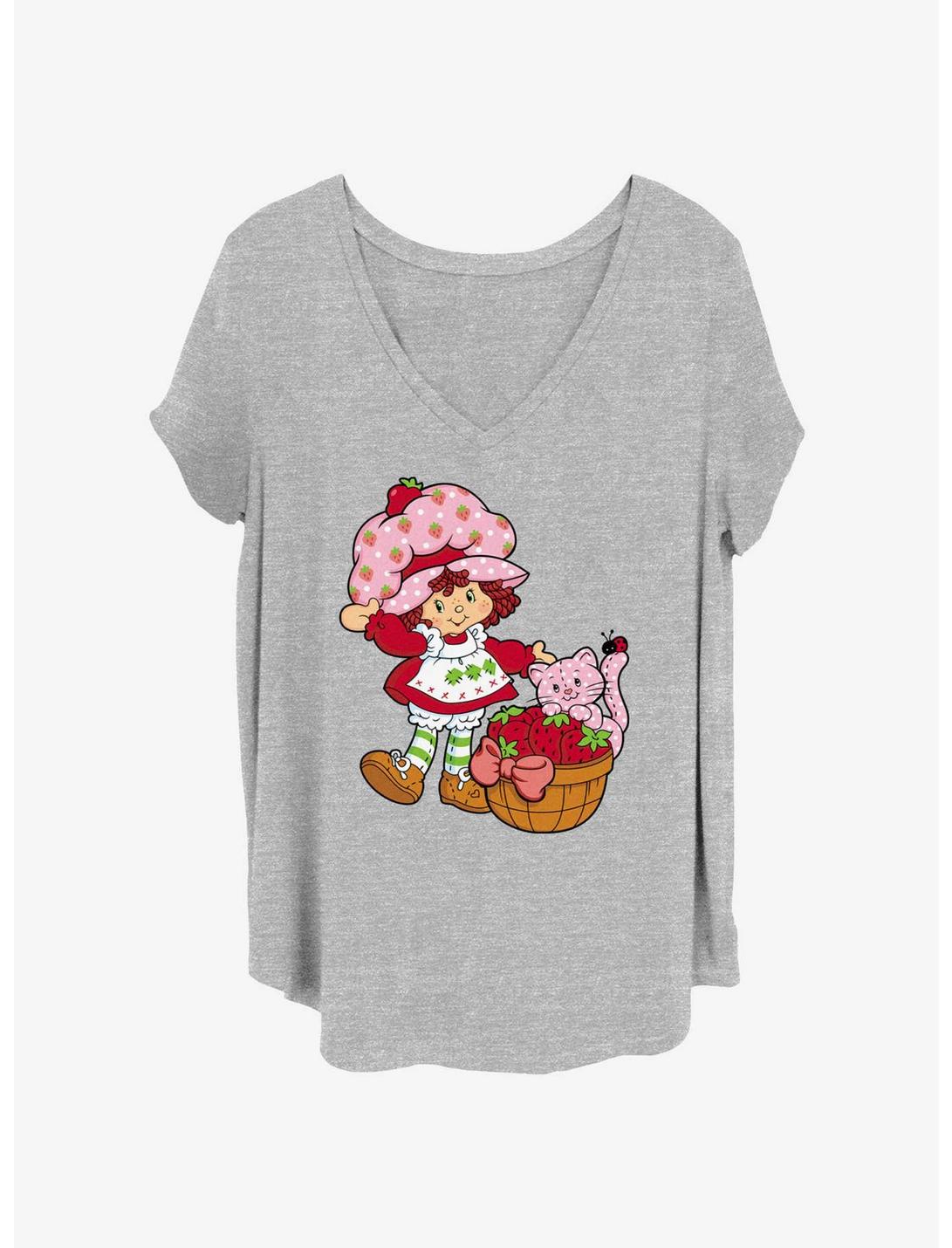 Strawberry Shortcake Custard Basket Girls T-Shirt Plus Size