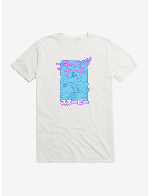 Peanuts Kanji Pilot Snoopy T-Shirt