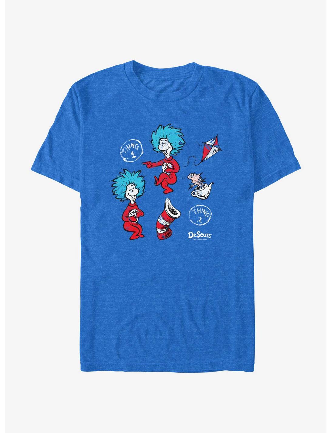 Dr. Seuss Thing 1 Thing 2 Laughing T-Shirt