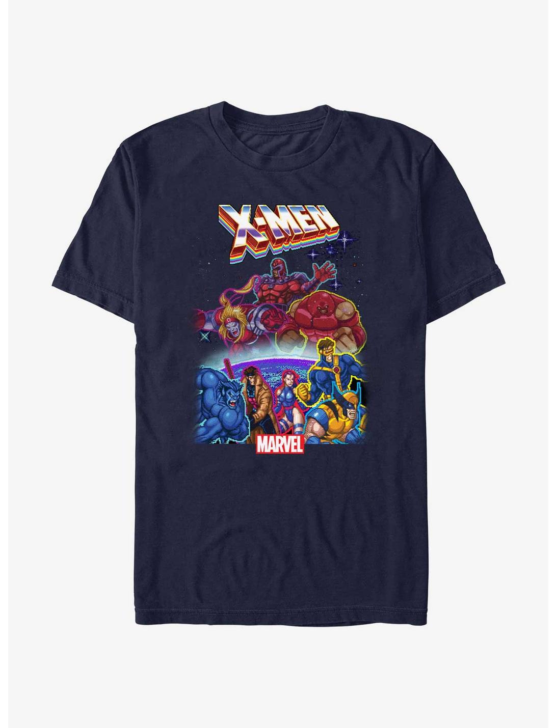 T-shirt X-Men X Gamer Blocks