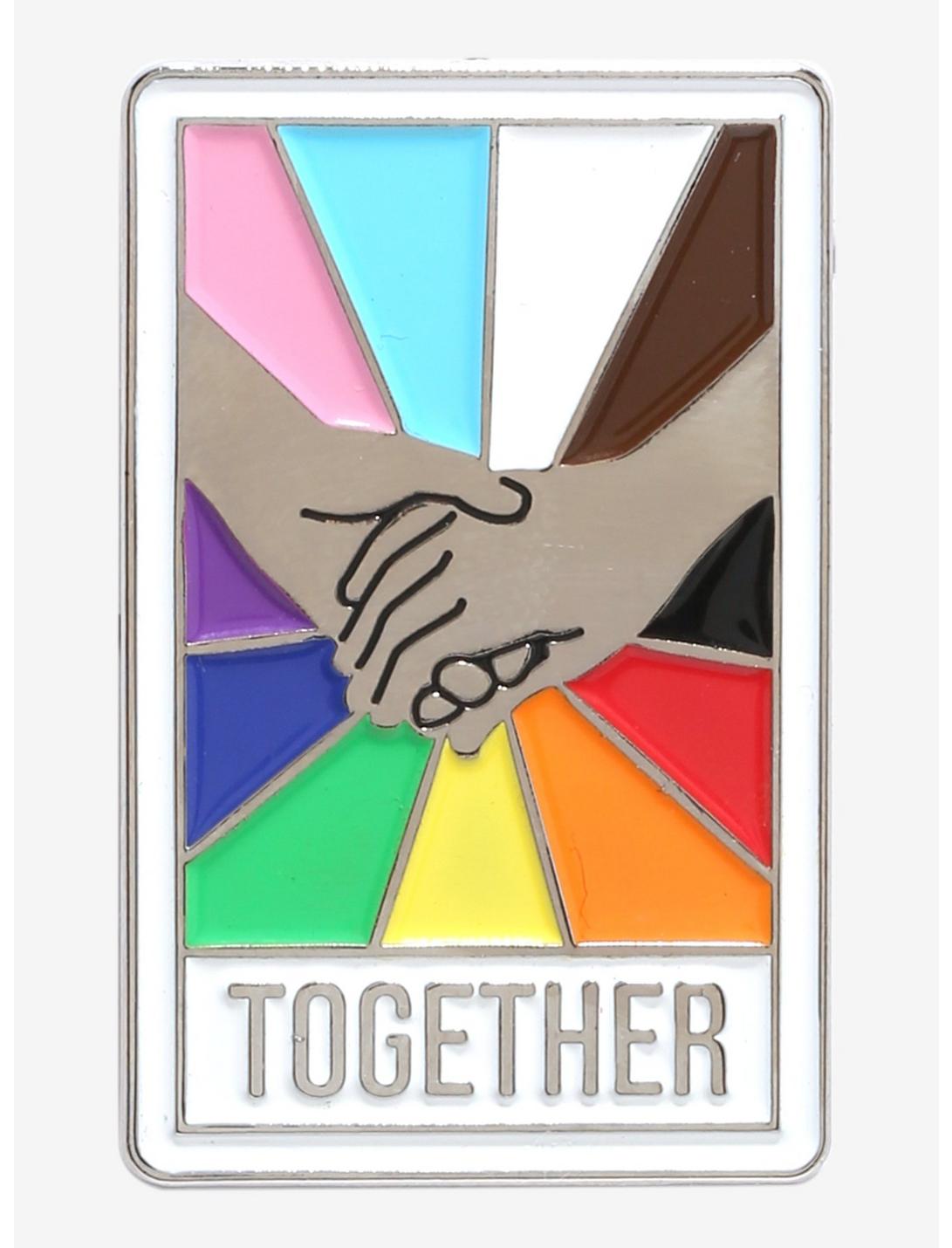 Hot Topic Foundation Together Pride 2024 Enamel Pin