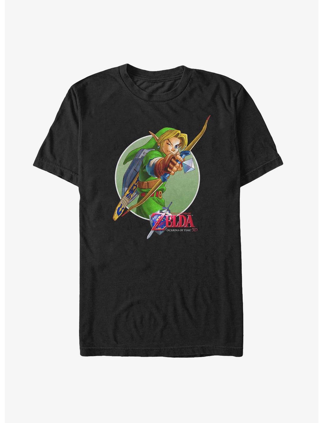 The Legend of Zelda Link Aims Big & Tall T-Shirt