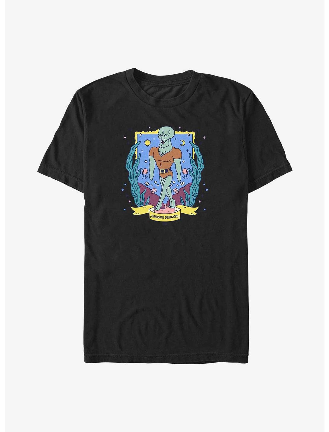 SpongeBob SquarePants Handsome Squidward Big & Tall T-Shirt