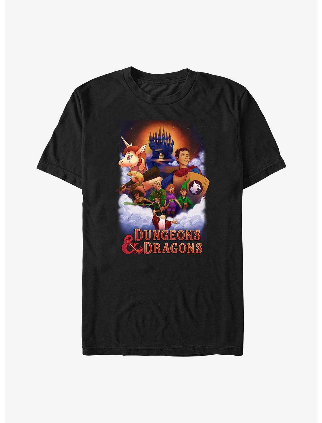 Dungeons & Dragons Vintage Poster Big & Tall T-Shirt