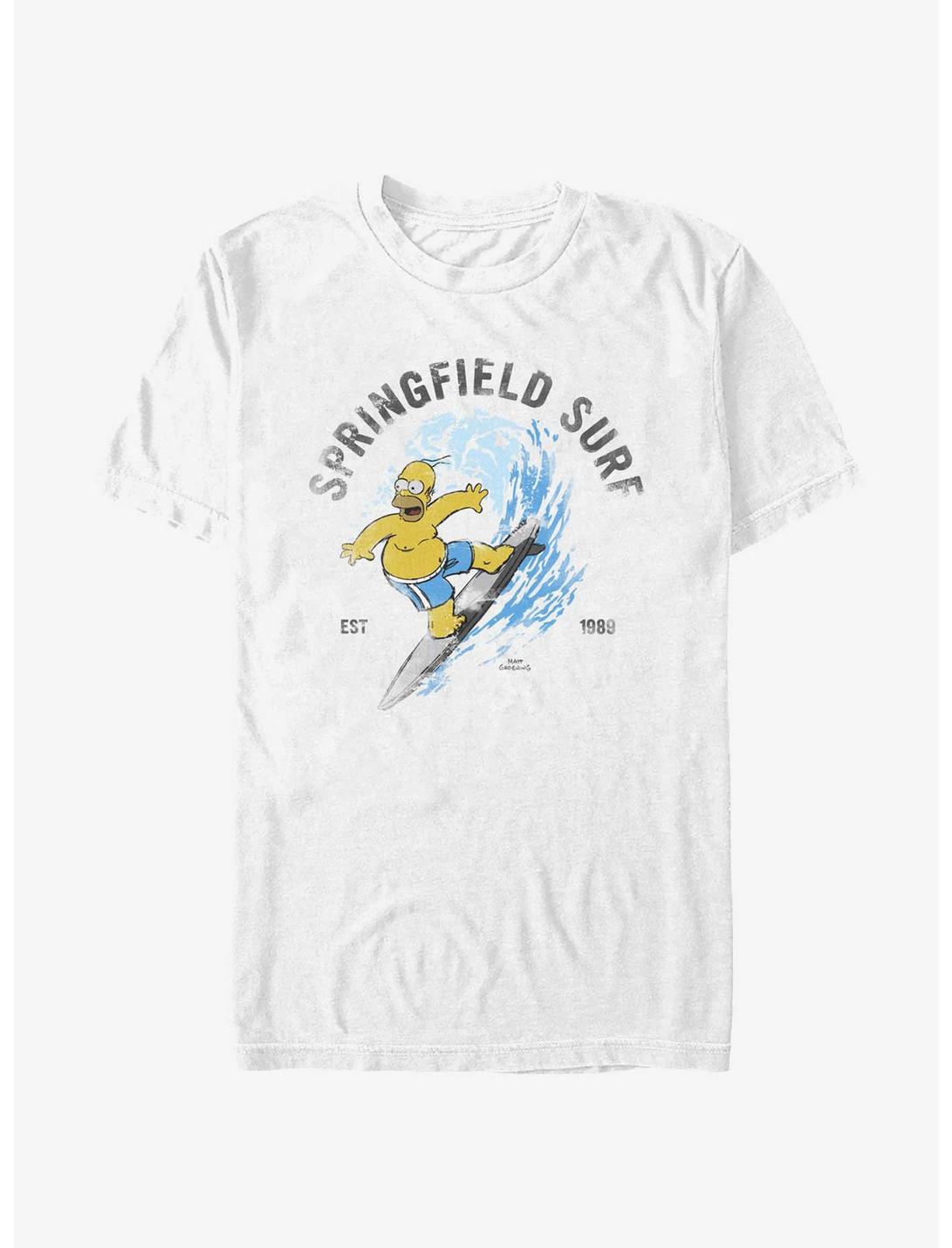 The Simpsons Springfield Surf T-Shirt